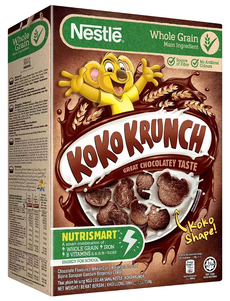 Nestl KOKO KRUNCH Cereal Bijiran Penuh Berperisa Coklat Bijirin nestl-koko-krunch-cereal-bijiran-penuh-berperisa-coklat-bijirin